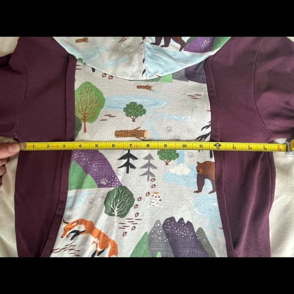 Woodland Animal Nursing Hoody - Picture 9 of 13